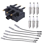 Ignition Coil+plug+wire Kit For Chrysler Town & Country 2001-2010 56032520AB. Fixed Price $59.00.