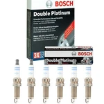 Bosch Double Platinum Spark Plug 6PCS For Bmw 135I 335I 435I 535I 640I X1 X3 X4. Fixed Price $79.49.