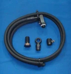 Black Braided Stainless Steel Power Steering Hose Kit Ford Rack Mustang Ii 2. Fixed Price $330.99.
