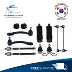12 Pcs Korea Ball Joint+ Sway Bar Links+ Tie Rod Ends+ Boot 14-18 Kia Forte. Fixed Price $999.00.