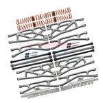 Gpm Alum Suspension Arms + Steering Rods Dog Bones Gray For Widemaxx X-maxx. Fixed Price $249.95.