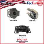 Engine & Trans Mount Set 2012-2013 Ford Focus 2.0L Auto. Fixed Price $63.19.