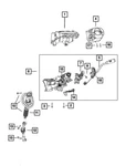 2011-2024 Ram Steering Column Intermediate Shaft Kit, Upper Mopar (5165725AB). Fixed Price $145.00.